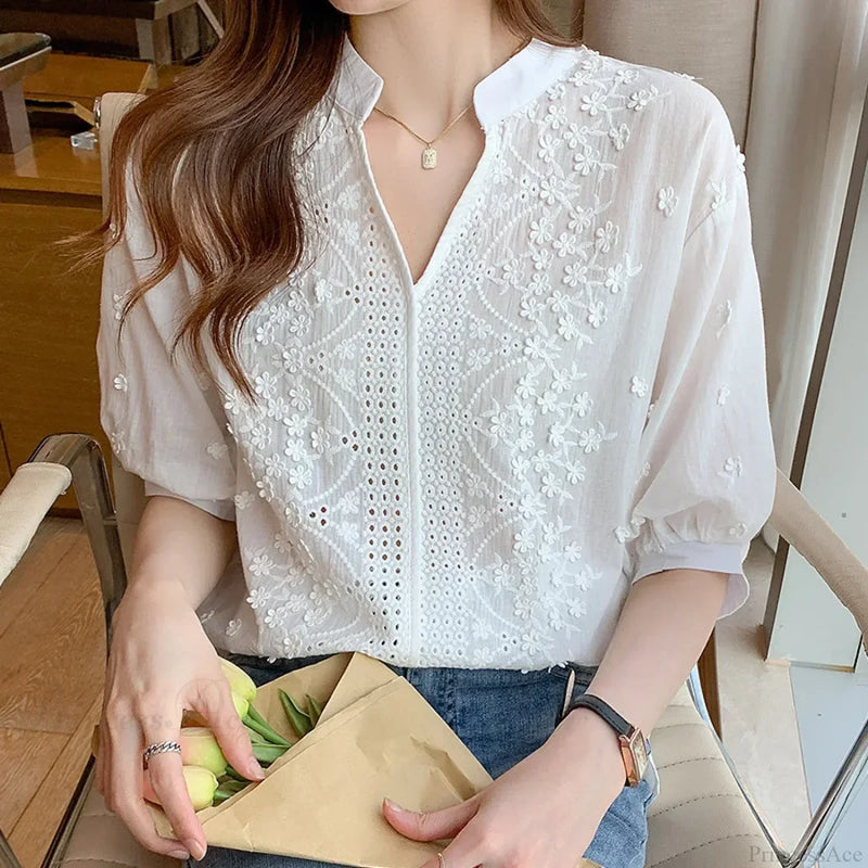 Gracefully Designed Blouse