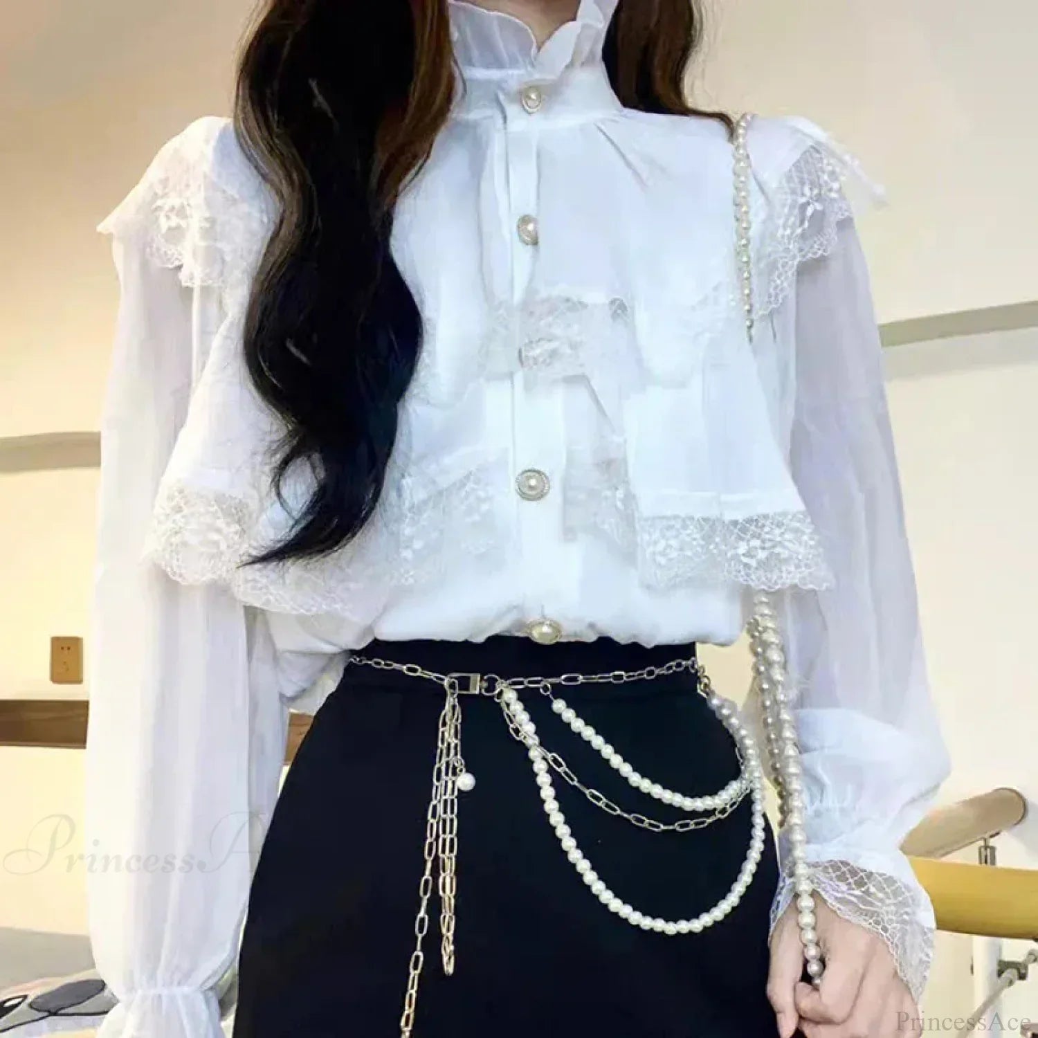 white shirt