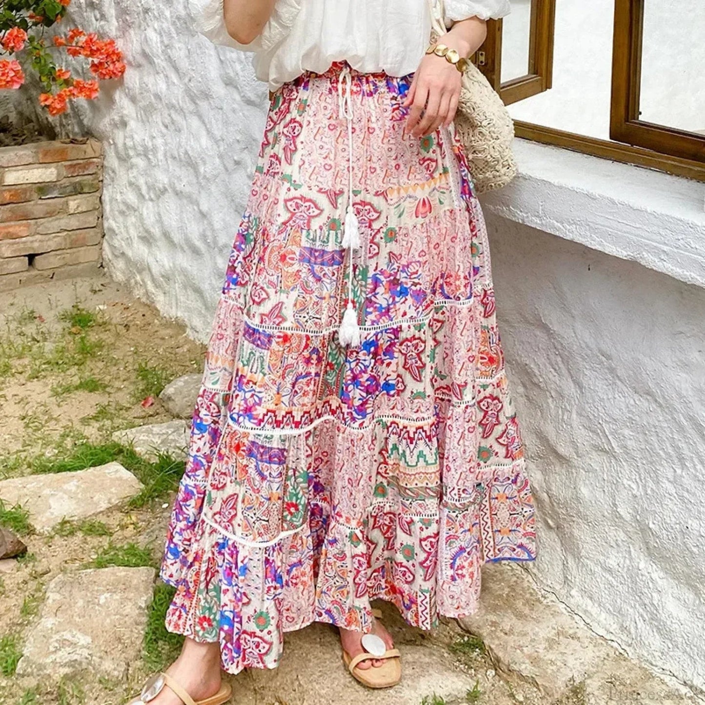 floral skirts