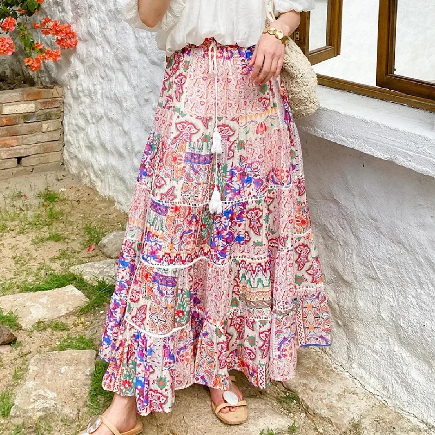 floral skirts