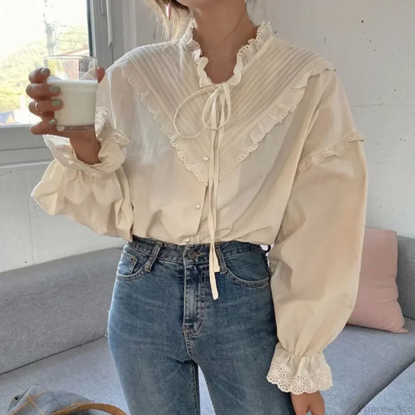 Timeless Vintage Style Blouse