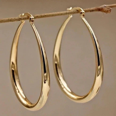 Gold Hoop Earrings