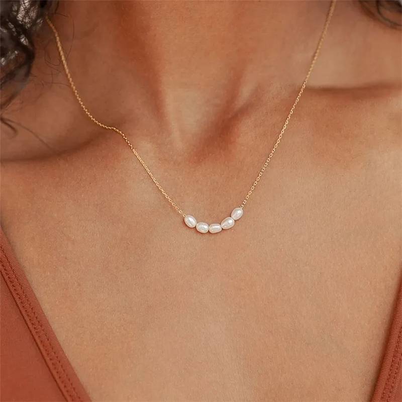 Pearl Gold Necklace