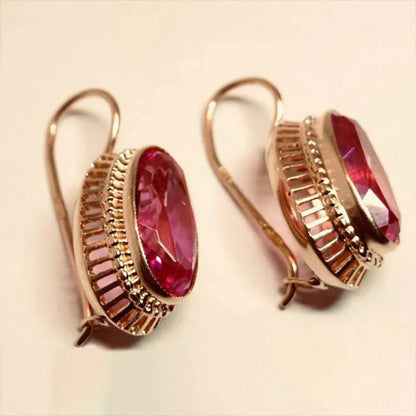 Rose Gold Earrings
