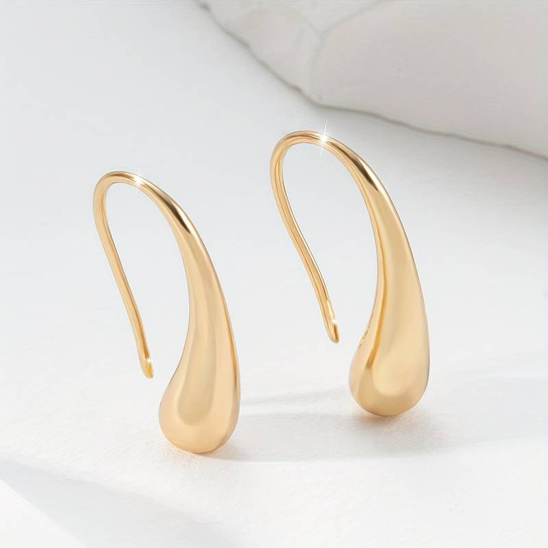 Gold Drop Earrings
