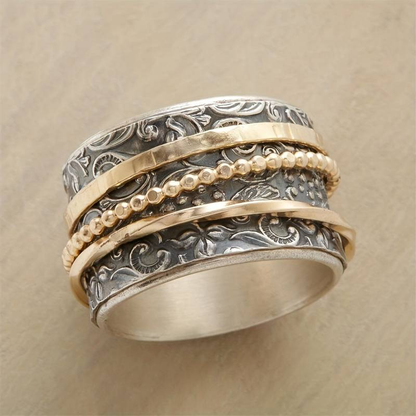 Gold & Silver Antique Ring