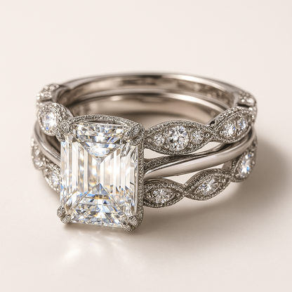 Silver Bright Layer Ring