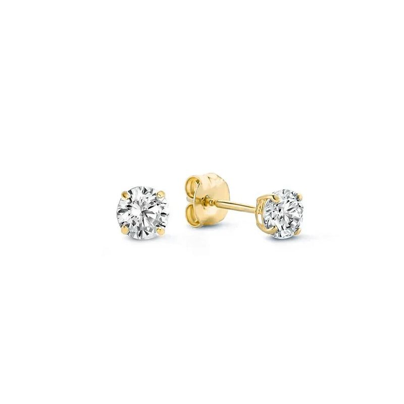 Tears of the Moon Stone Stud Earrings