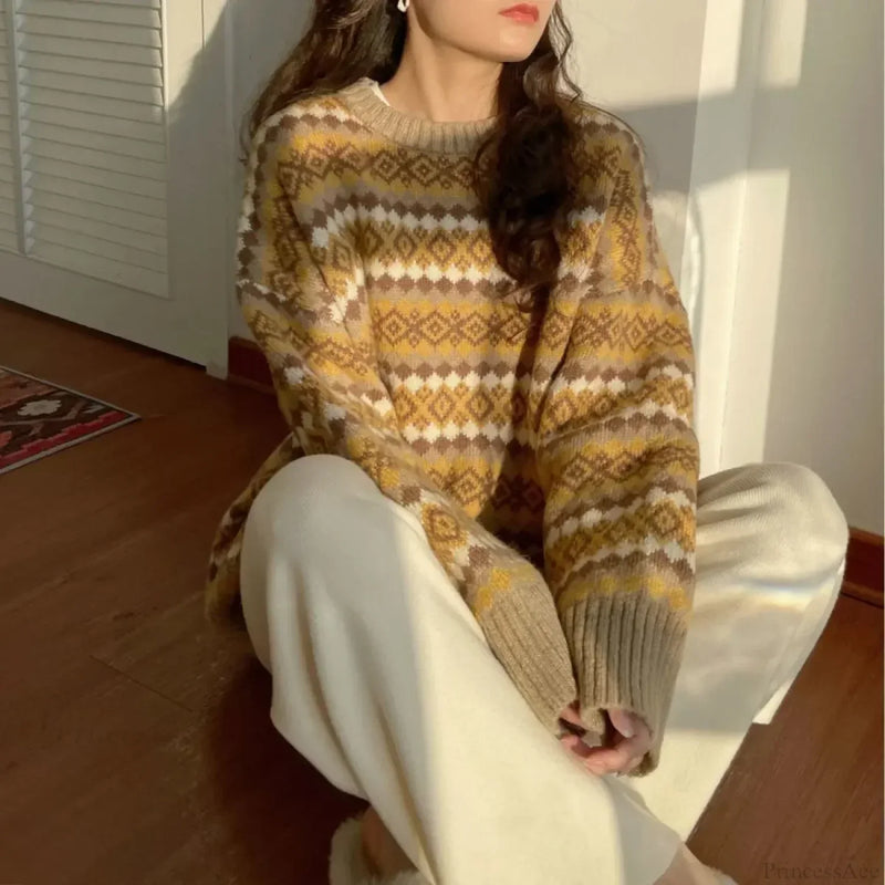 Timeless Vintage Style Sweater