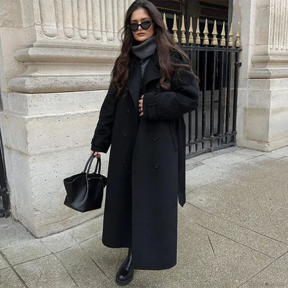 Black long coat