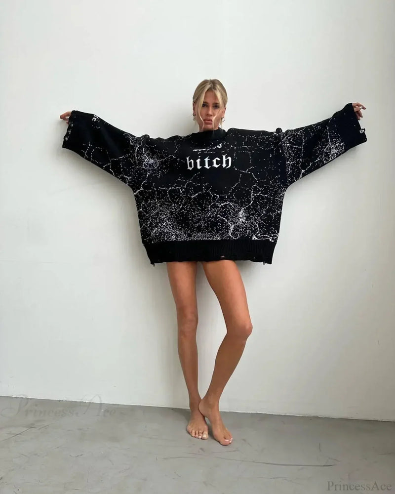 Gracefully Designed Sweater