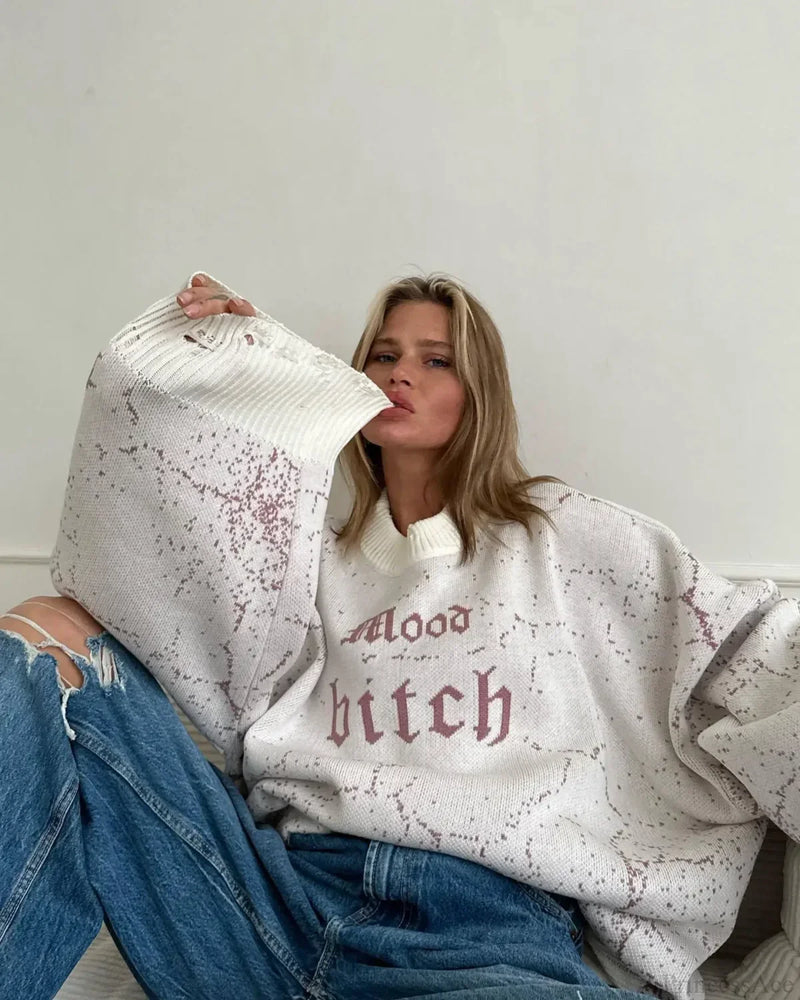 Gracefully Designed Sweater