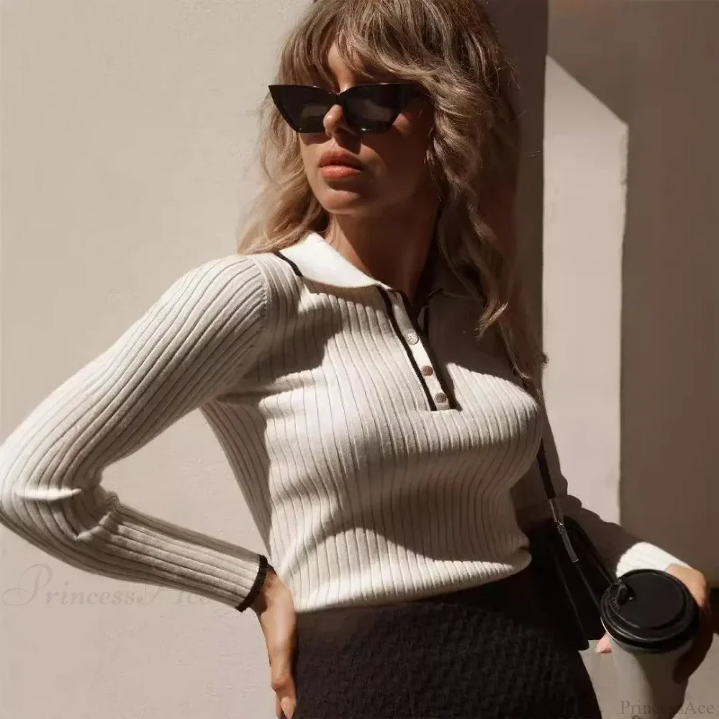 Gracefully Designed Sweater