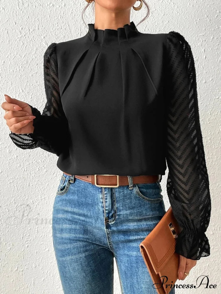 Timeless Vintage Style Blouse