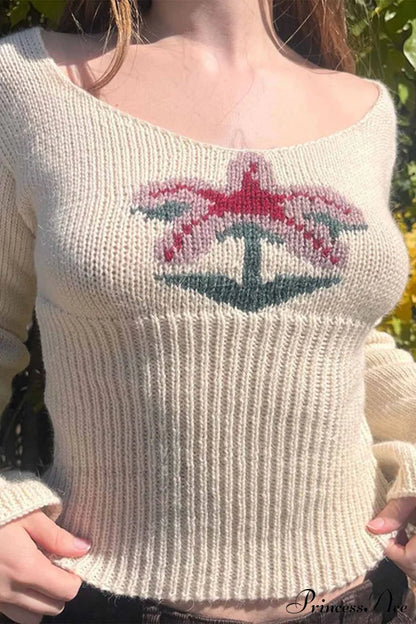 Gracefully Designed Sweater