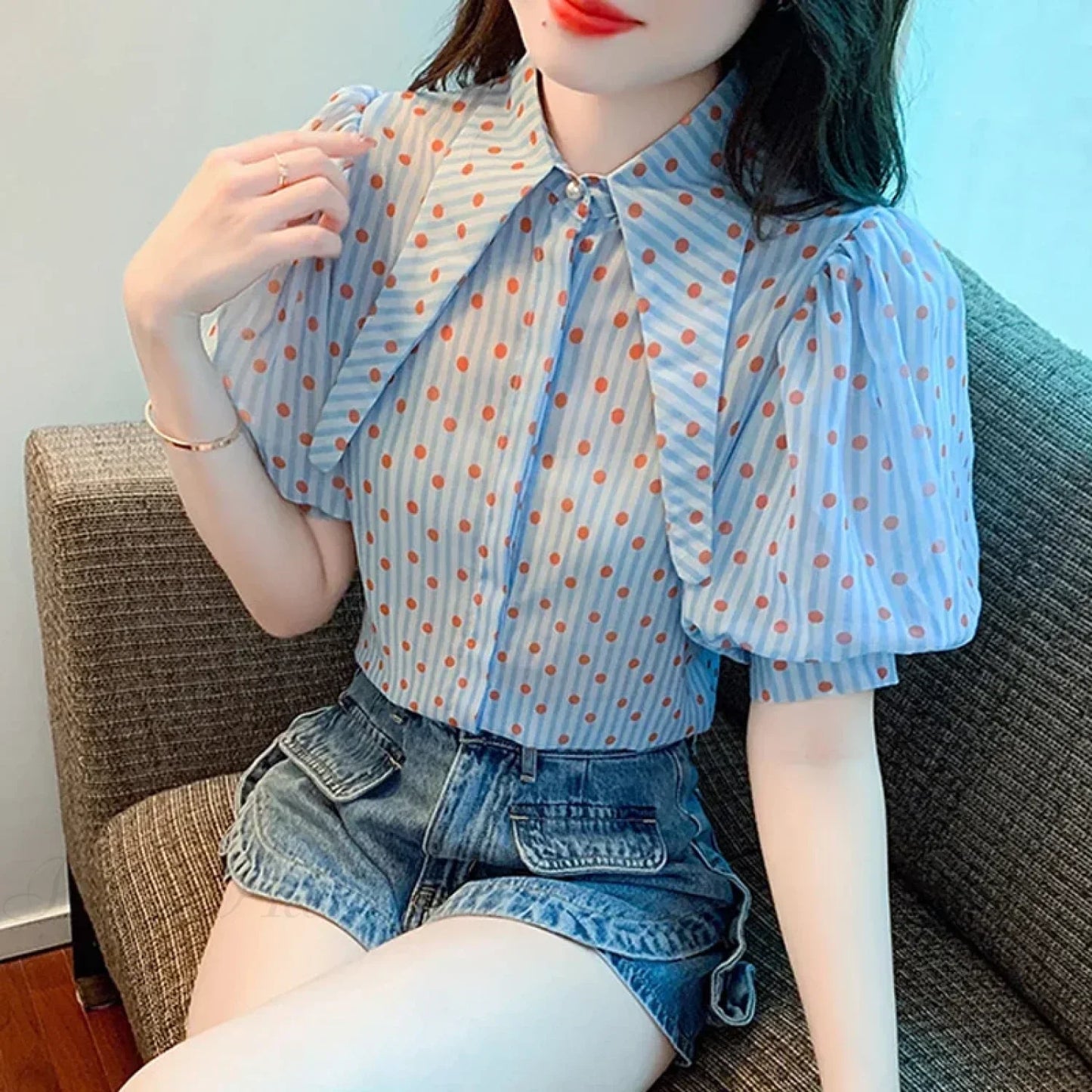 Gracefully Designed Blouse