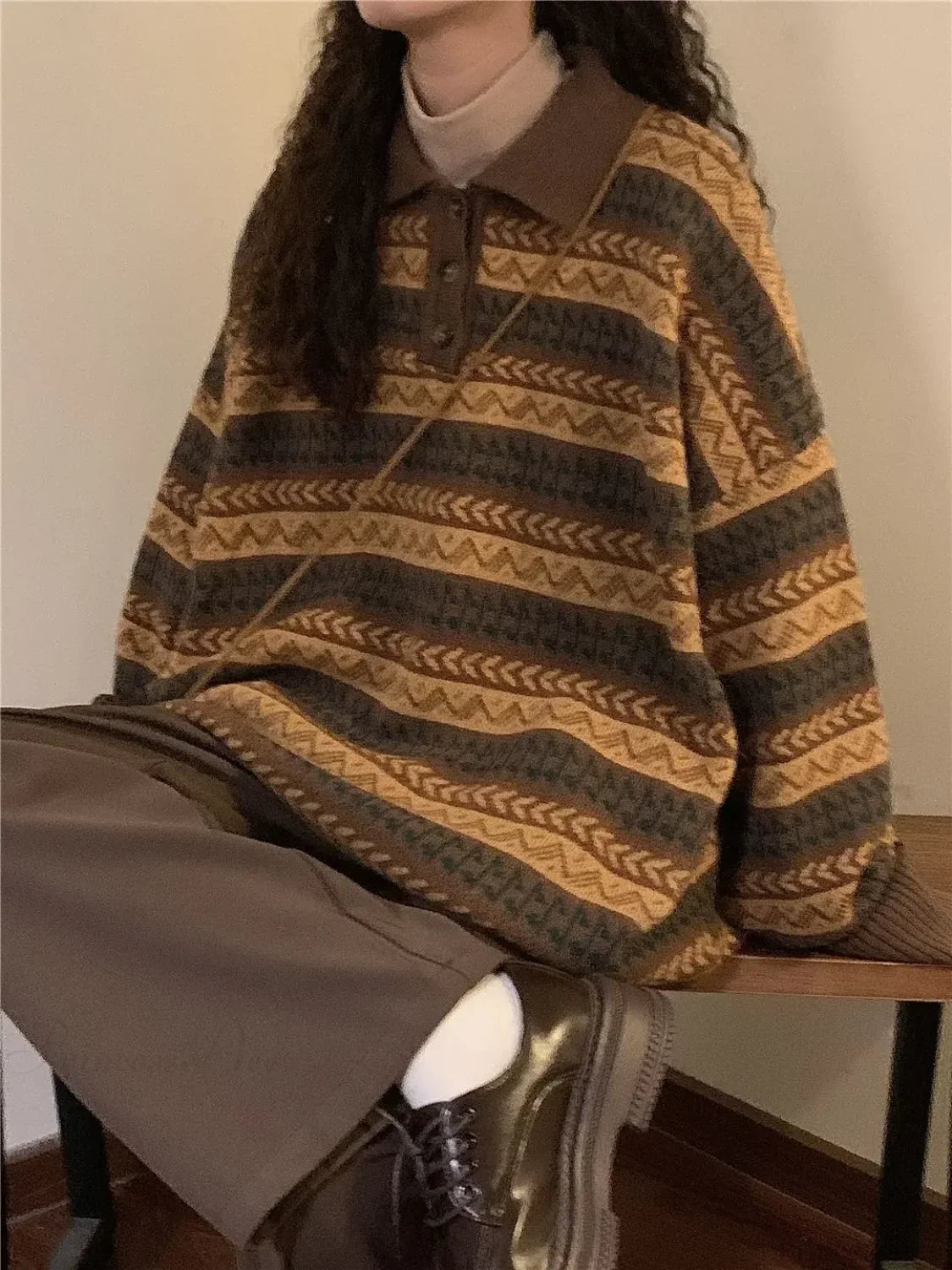 Gracefully Designed Sweater