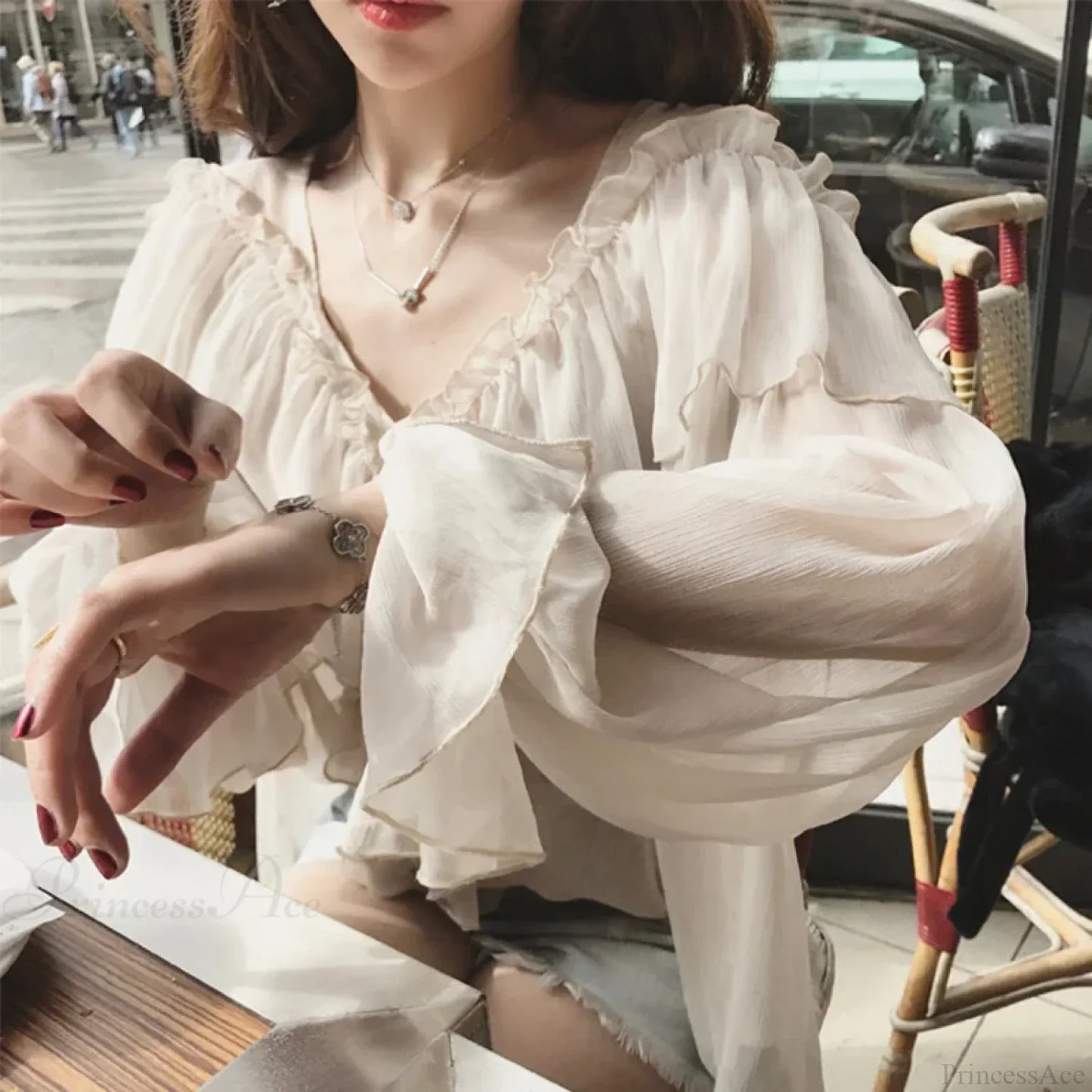 Timeless Vintage Style Blouse