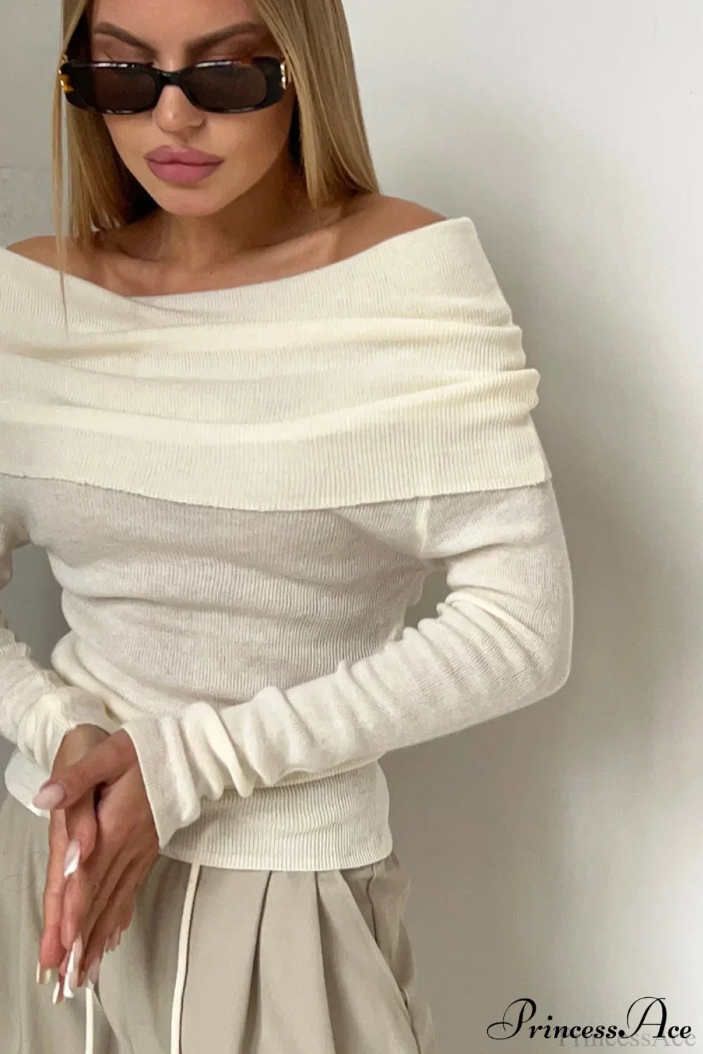 Gracefully Designed Pullover