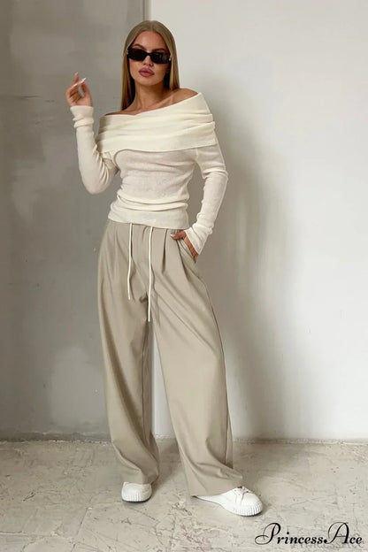Gracefully Designed Pullover