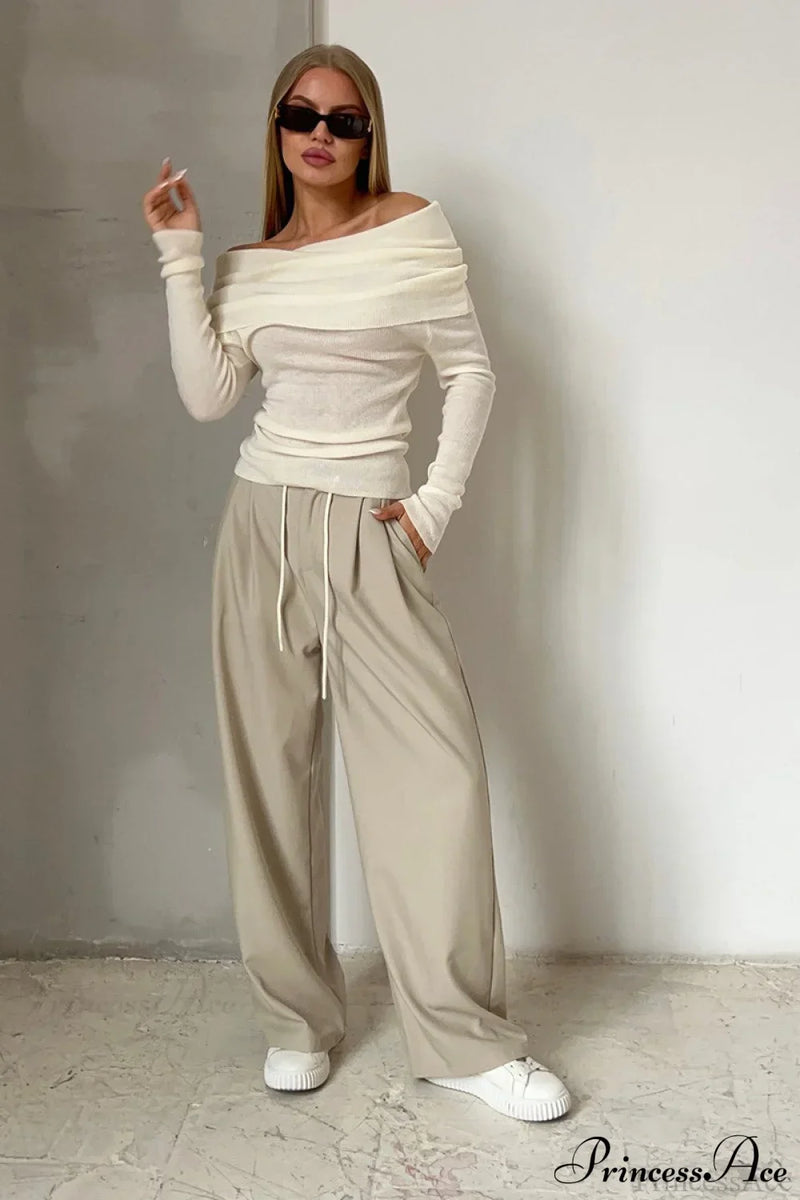 Gracefully Designed Pullover