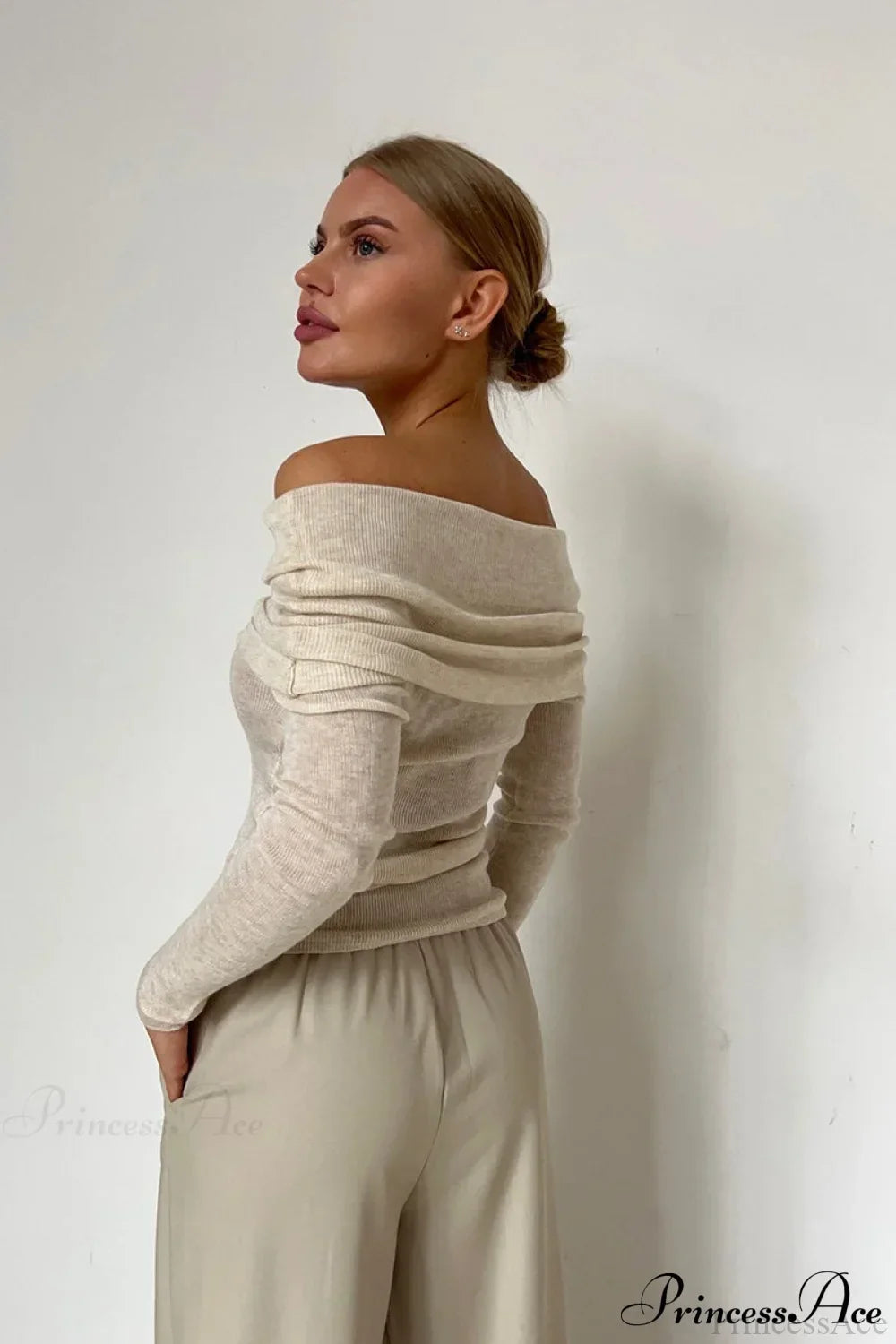 Gracefully Designed Pullover