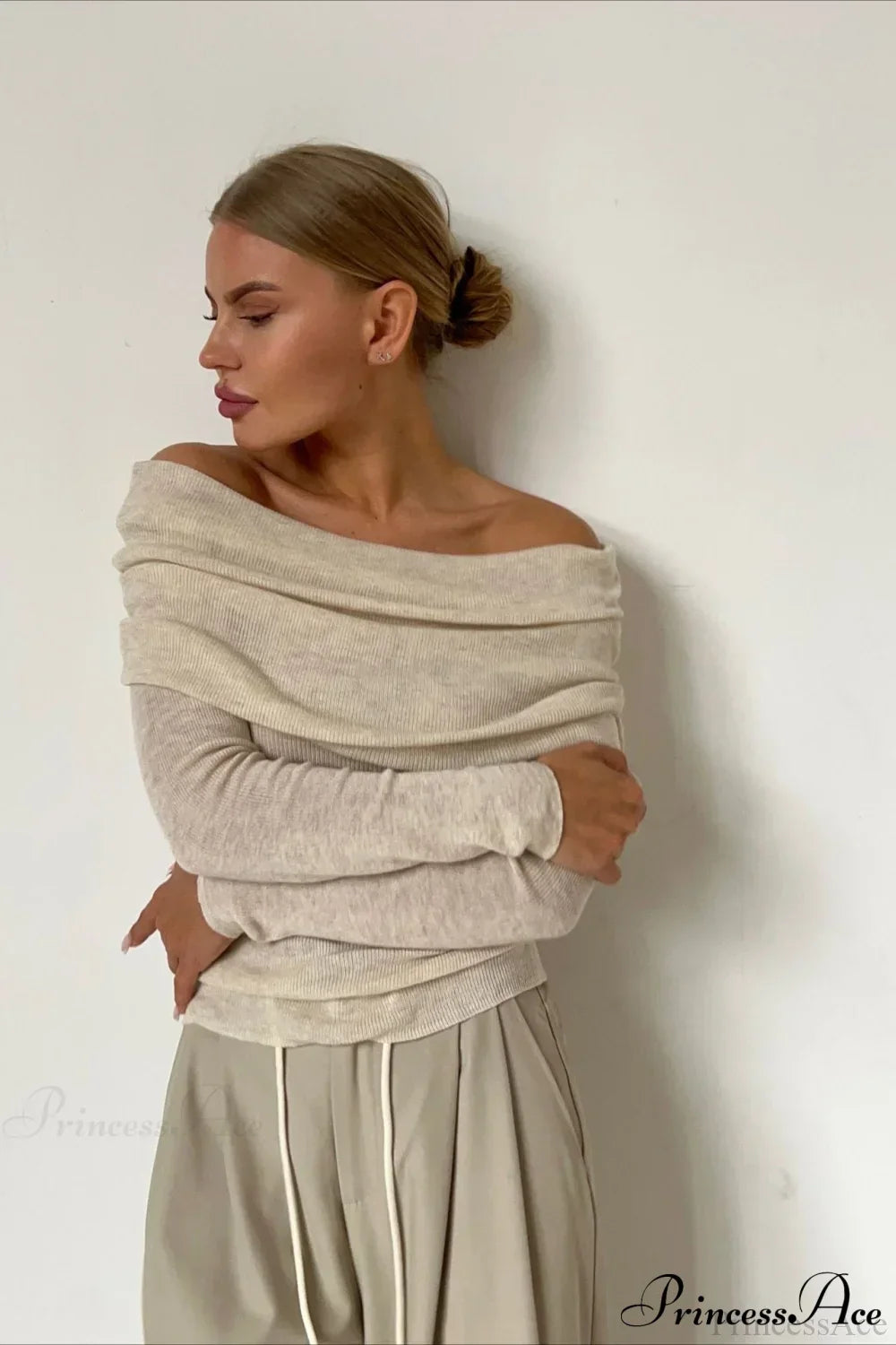 Gracefully Designed Pullover