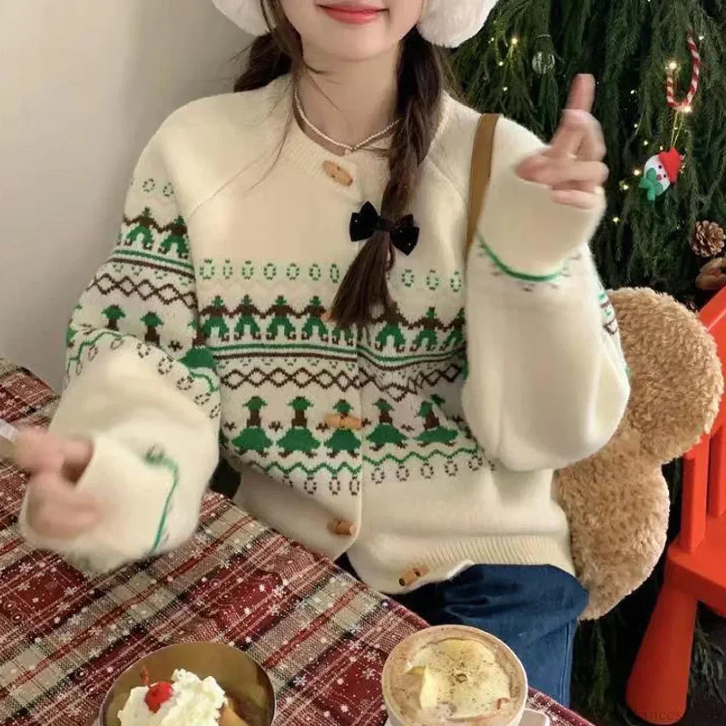 Gracefully Designed Sweater