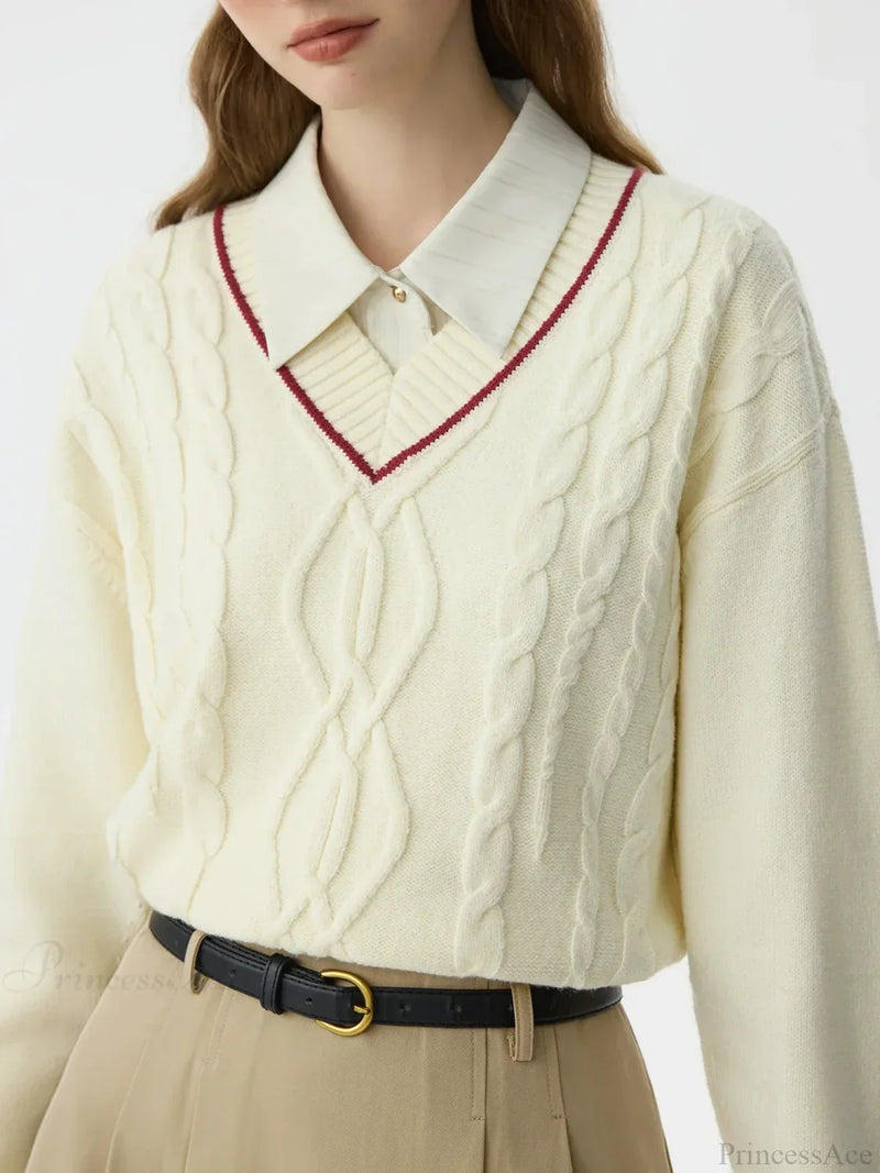 Gracefully Designed Sweater