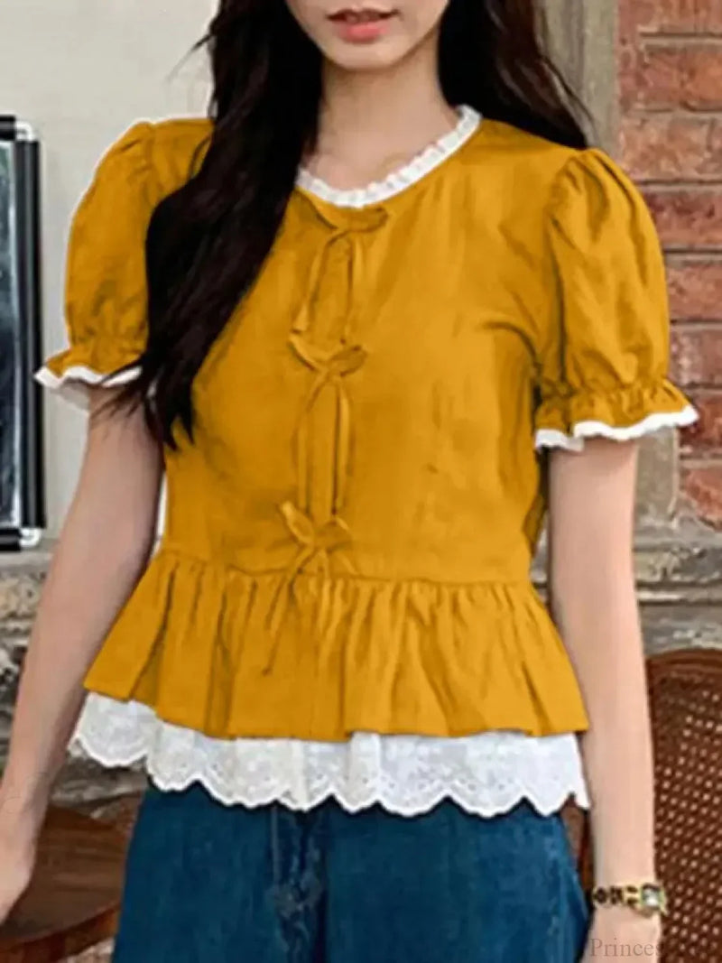 Gracefully Designed Blouse