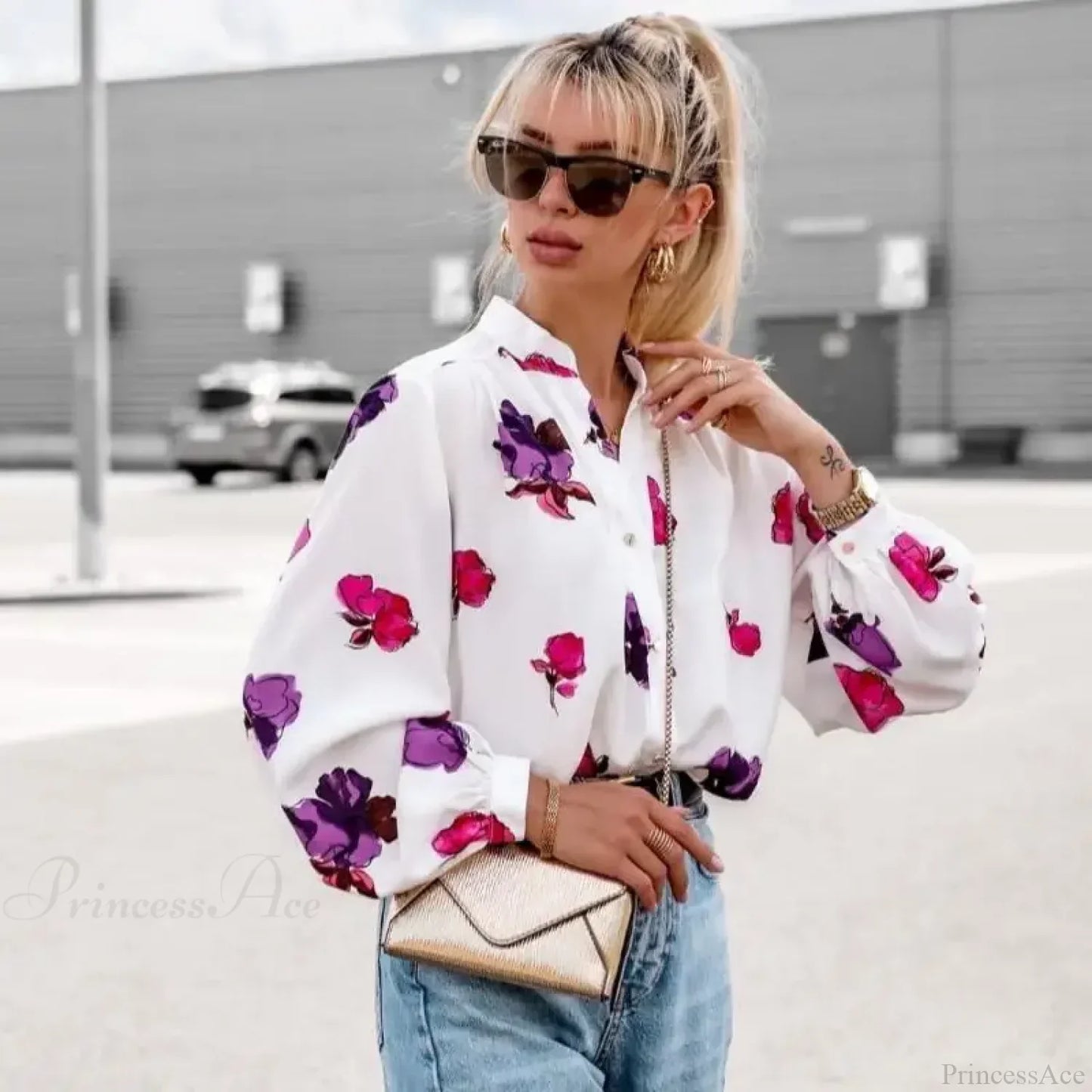 Gracefully Designed Blouse
