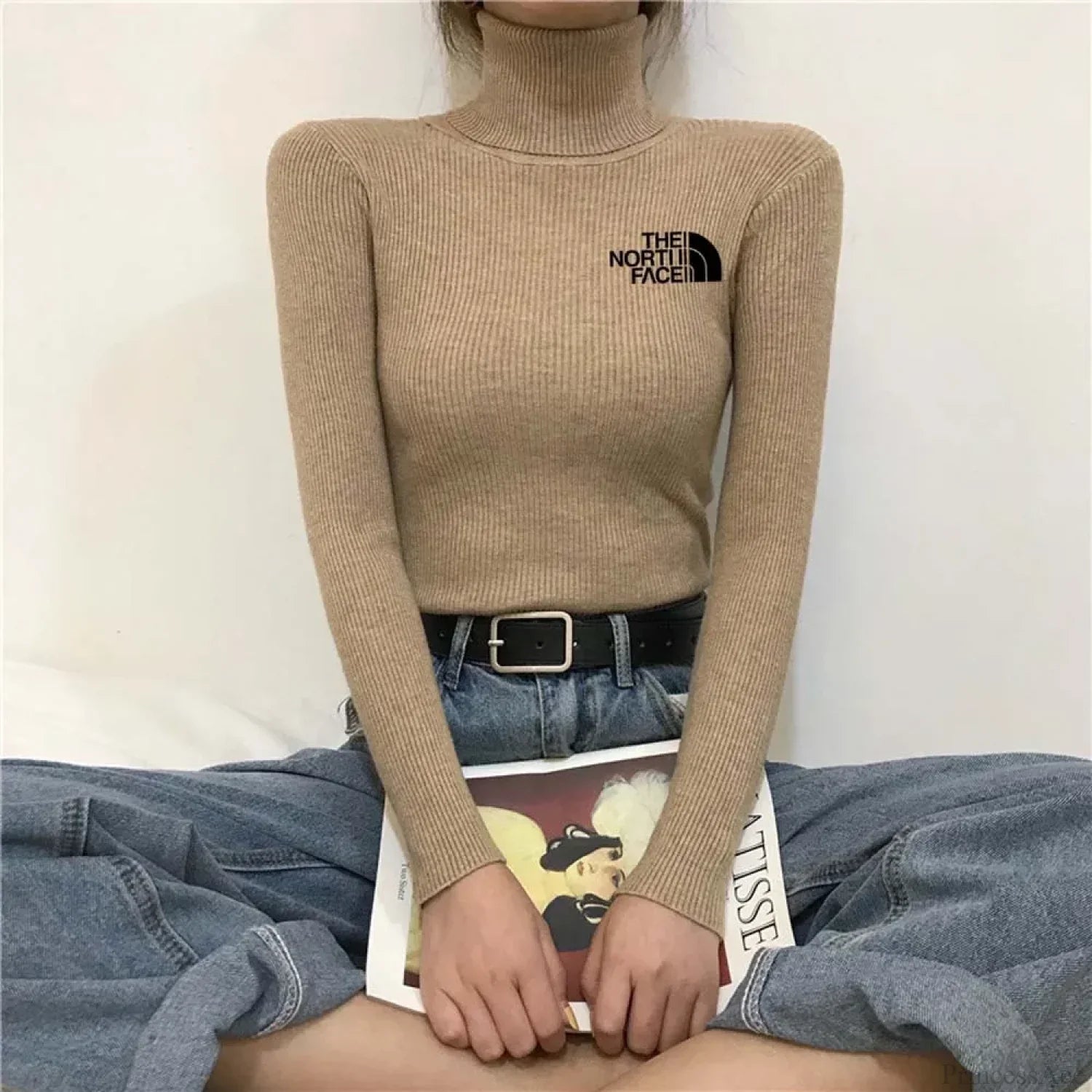 khaki  black