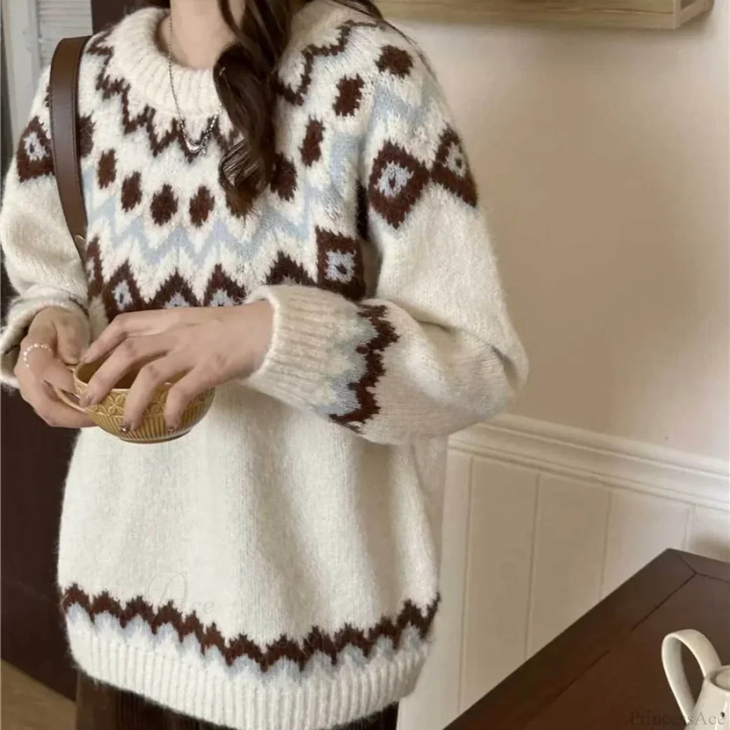 Gracefully Designed Sweater