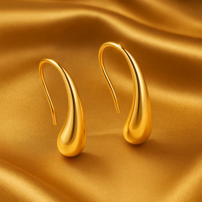 Gold Drop Earrings