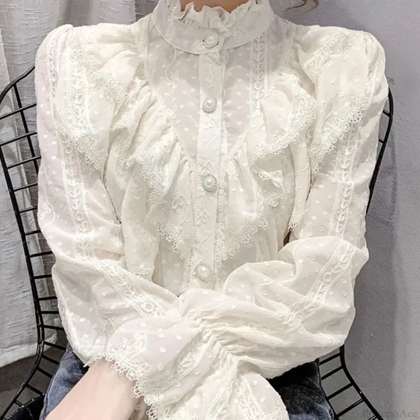 Timeless Vintage Style Blouse
