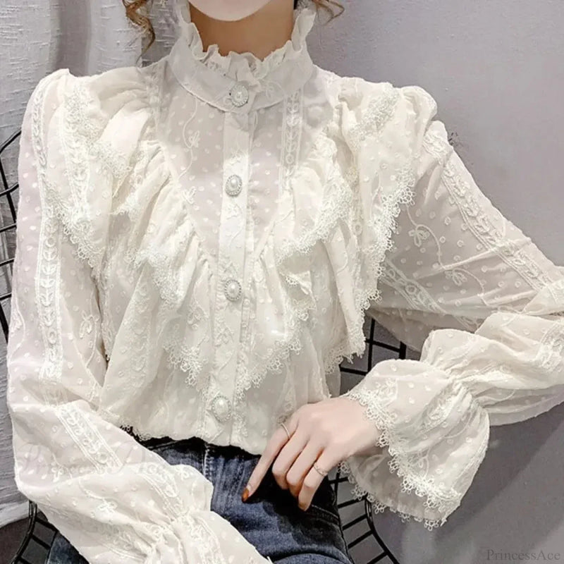 Timeless Vintage Style Blouse