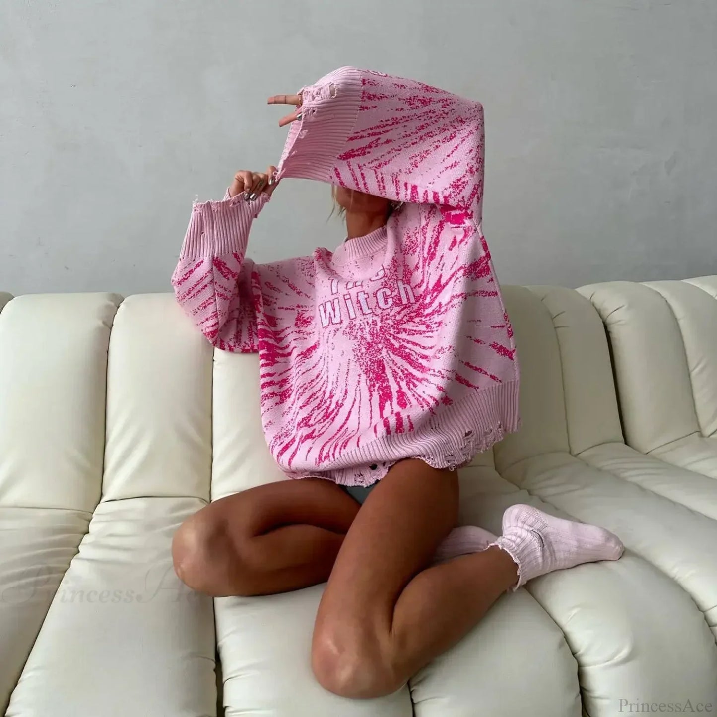 Gracefully Designed Sweater